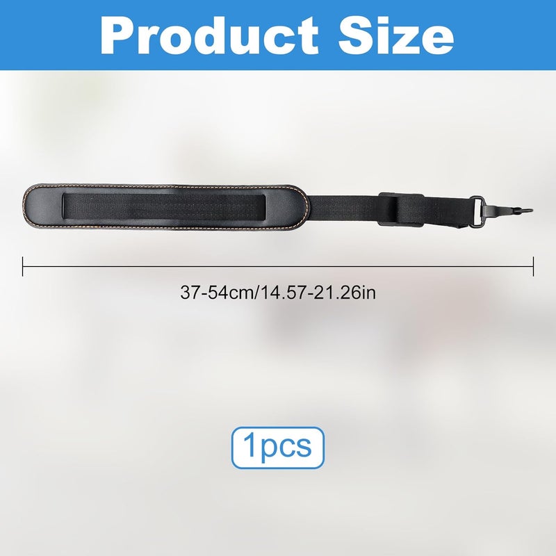 Pretwad Professional Padded Saxophone Neck Strap - Extra Soft Adjustable Sax Leather Padded, Upgraded Saxophone Neck Strap for Alto,Tenor,Soprano,Baritone Sax & Bass Clarinet - Image 2